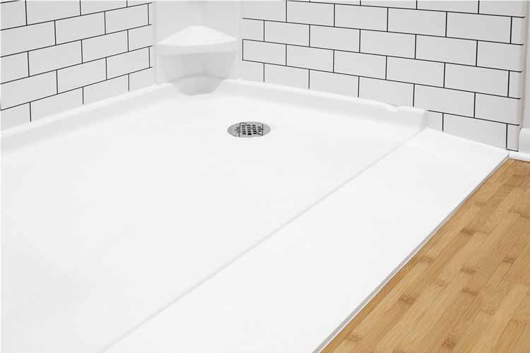 Barrier-Free Showers